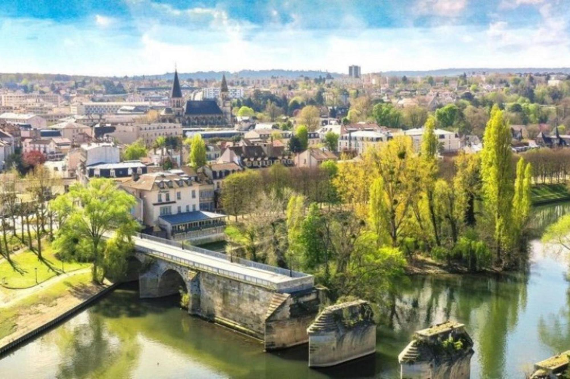 L'Instant Paris - Proche Gare & Quai De Seine Apartment Poissy Exterior foto